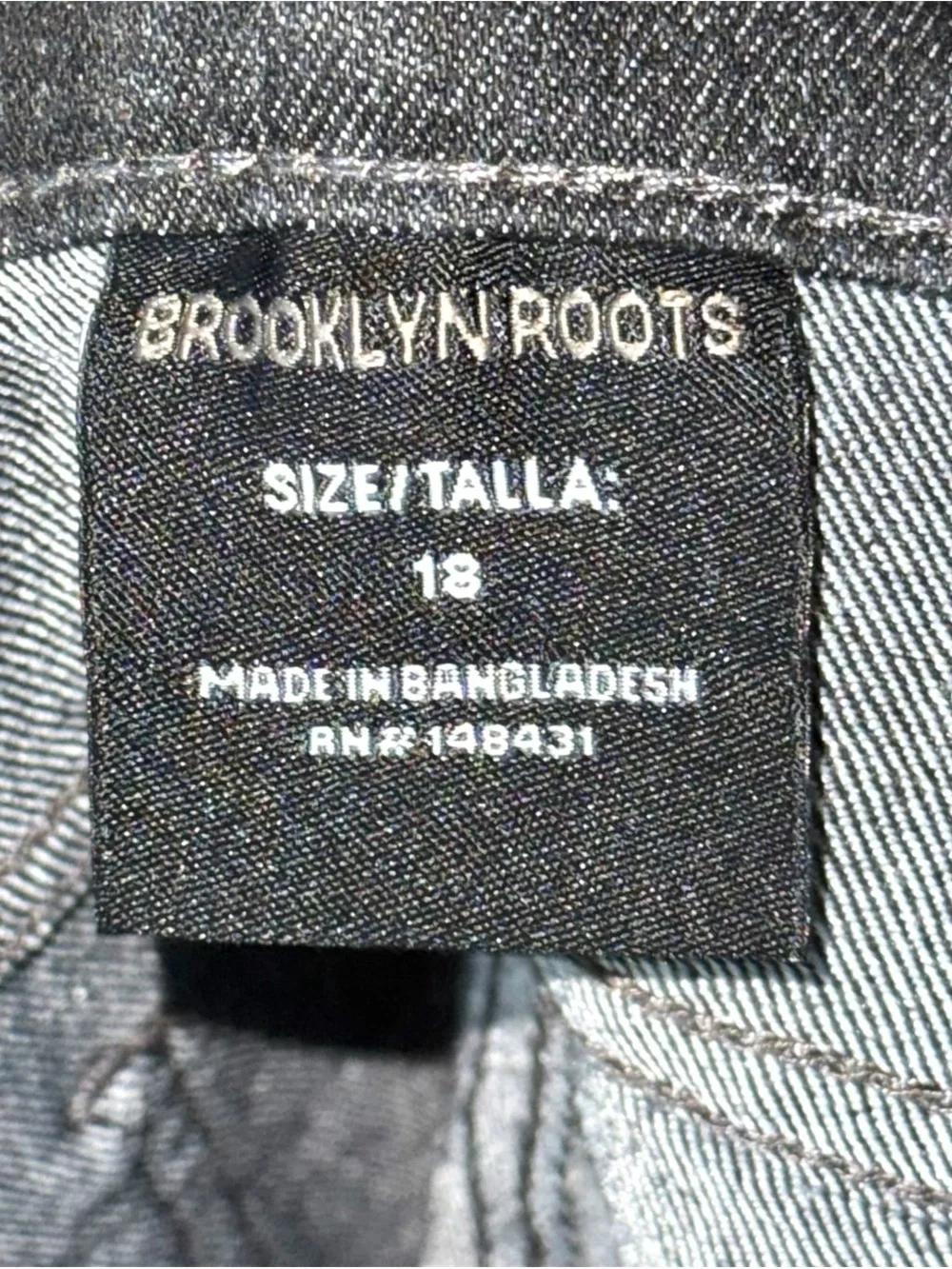Black Acid Wash Y2K Streetwear Skinny Jeans